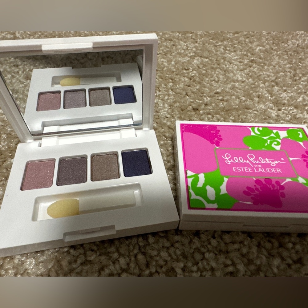 Set Of 2 Estée Lauder PureColor Eyeshadow Quad Lilly Pulitzer 13 26 63 09